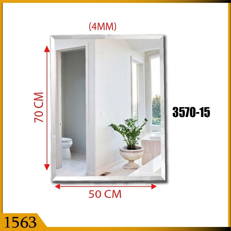 MIRROR PLAIN 70*50 (1563)